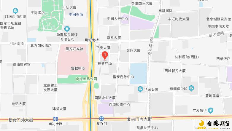 金鹏期货经纪有限公司地图